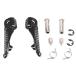  мотоцикл передний foot колок, Kawasaki для подставка под ноги zx6r2003-2013,zx10r 2004-2013,zx9r 1998-2003,er6n,er6f 2009-2013,1 пара 