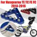 Husqvarna 125 250 300 350 450 500 tc fe fc fe250 feed300 fe350 мотоцикл аксессуары задний foot педаль тормоза руль plate 