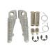  Kawasaki Ninja zx6rzx10r ZX-6R z1000 z750 er6f 06-13 09-10 04-11 aluminium серебряный черный мотоцикл для передний foot колок 