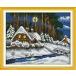  зимний лес . Cross стежок комплект landscape18ct 14ct 11ct подсчет печать парусина стежок вышивка DIY ручная работа вышивка 