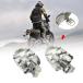 Bmw F800GS F700GS F650GS f 800 700 650 F800 F700 F650 gs мотоцикл нержавеющая сталь сталь передний foot колок подставка под ноги задний комплект foot колок подставка под ноги 