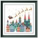 DreamPattern Рождество . Cross стежок .embroidery комплект x- Рождество дизайн 18ct 14ct 11ct печать осуществлен парусина вышивка 
