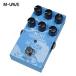 M-vave- Mini простой . электрический эффект педаль,9.. Reverb эффект, цифровой Reverb, салон автомобиль ma-,lofi, весна. кастрюля, подлинный. байпас 