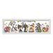 Joy sunday craft village cross stitch cartoon pattern 14ct 11ct dmc a ballet school diy handwork embroidery kit needlework set