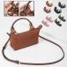 Longchamp Mini сумка ремешок, натуральная кожа плечо ремешок, Cross корпус изменение, дырокол, сумка изменение аксессуары 