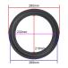 Ghtxamp- мощный сабвуфер динамик 12 дюймовый 295mm резиновый Surround ремонт детали складной край 218mm 2 шт 