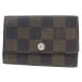 LOUIS VUITTON Louis * Vuitton myurutikre6 N62630 CT1151 чехол для ключей Damier парусина унисекс [H132524721] б/у 