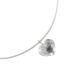 Baccarat baccarat Heart короткое колье колье серебряный 925× crystal прозрачный примерно 8.8g женский [I120125069] б/у 