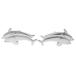 Georg Jensen George Jensen дельфин запонки серебряный 925 унисекс [I120126129] б/у 