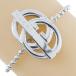 GUCCI Gucci Inter locking G мяч цепь браслет серебряный 925 красный примерно 20.8g унисекс [I180324068] б/у 