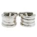 BVLGARI BVLGARY B-zero1 Be Zero One запонки серебряный 925 мужской [I203124096] б/у 