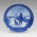  Royal Copenhagen 1977 год year plate украшение произведение искусства [Y22525010] б/у 