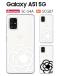 Galaxy A51 5G  SC-54A ޥ С ꥢ 饹 GalaxyA51 SC54A SCG07 ޥۥ Ʃ ϡɥ 饯A51 SC-54A 1