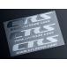 CRS metal стикер 50×12mm 3 шт. комплект . покупка 