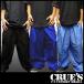 CRUES WEAR нейлон широкий Silhouette брюки мужской женский черный голубой голубой большой размер большой размер спорт одежда 