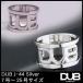 再入荷なし　即納 DUB Collection 指輪 44-1 ロゴ リング メンズ レディース ペアリング シルバー アクセサリー ダブコレクション ダブ ジュエリー ring