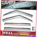 ɥХ Wellvisors Rain Sun Wind Deflector for Kia Soul 10-13 Window Viders Deflectors Wellvisors Rain Sun Wind Deflectors For Ki