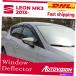 ɥХ ȥ쥪MK3 2013-2019ɥХ쥤󥬡ɥХμ֤Υǥե쥯 Car Window Deflector for Seat Leon