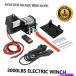 winch 3000LBS�磻��쥹��Ŵ�����֥��ŵ���������ȥ졼�顼����UTV ATV 3000LBS Wireless Steel Cable Electric Winch Trailer Towing UTV ATV