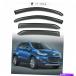 window visor ������ɥ��Х���������쥤�󥬡��ɥ��������⡼����14-19 Buick Encore�Ѥ�4�ԡ������å� Window Visor Sun Rain Guards Dark Smoke,