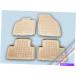 Floor Mat For Volvo S40 2005-2012 Beige���٤Ƥ�ŷ������1���ܤ�2�ԥ��åȽ��� Floor Mats for Volvo S40 2005-2012 Beige All Weather Rubber 1st
