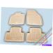 Floor Mat For Volvo S40 2005-2012 Beige٤Ƥŷ1ܤ2ԥåȽ Floor Mats for Volvo S40 2005-2012 Beige All Weather Rubber 1st