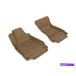 Floor Mat KAGU饤ʡ1ܤιԤΥեޥå2012-18 A6 / A7 / 13-18 S6 / S7 / 14-18 RS7 Kagu Liners Tan 1st Row Floor Mats for 2