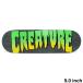 CREATURE DECK Creature панель TEAM LOGO STUMPS BLACK STAIN 9.0 скейтборд скейтборд 