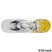 REAL DECK настоящий панель HAYLEY WILSON PIECES YELLOW STAIN 8.25 TRUE FIT скейтборд скейтборд 