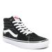 VANS SHOES �Х� ���塼�� ���ˡ����� �������ȥϥ� SKATE SK8 HI BLACK/WHITE��US���� �������ȥܡ��� �����ܡ�