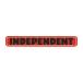 INDEPENDENT STICKER Independent стикер BAR LOGO RED скейтборд скейтборд 