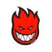 SPITFIRE STICKERspito fire - стикер FIREBALL MEDIUM RED скейтборд скейтборд 