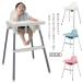  table attaching baby chair high chair rising up prevention belt attaching height adjustment Kids chair stainless steel steel chair Kids chair - child chair .