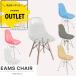  Eames chair Eames clear chair chair clear dining chair Vintage modern designer's li Pro duct stylish Northern Europe dining chair -