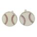 запонки запонки кнопка бейсбол Baseball мужской подарок запонки любитель 