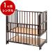  детская кроватка в аренду 1 месяцев удобно двойной дверь 120 темно-коричневый коврик другой высокий сделано в Японии прокат товаров для малышей 