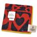  полотенце носовой платок женский Vivienne Westwood красный красный черный чёрный Heart Skull Star звезда o-vu