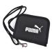  Puma кошелек двойной бумажник ребенок Kids мужчина бренд PUMA активный бумажник черный ученик начальной школы ученик неполной средней школы Junior с ремешком 