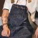  комбинезон мужской панель брюки Denim комбинезон комбинезон рабочая одежда брюки-карго свободно довольно большой мужской женский унисекс 