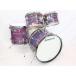 Vintage Ludwig 70s 22,12,13,16 Psychedelic Red