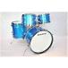 Vintage 70s Ludwig BigBeat BlueSilk 22,12,13,16