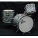 Vintage Gretsch 60's раунд значок 18 12 14 оригинал цвет Midnight Blue Pearl