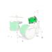 CANOPUS NV60M1 8x12 Tom Signal Green Ripple Wrap