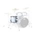 TYPE-R Maple &amp; Birch Shell 16 x 15 Floor Tom Snow Metallic