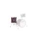 CANOPUS R.F.M. 12x13 Floor Tom Psychedelic Red Wrap