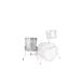 CANOPUS R.F.M. 12x13 Floor Tom Silver Spkl. Wrap