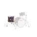 CANOPUS R.F.M. 13x14 Floor Tom Psychedelic Red Wrap