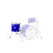 CANOPUS R.F.M. 13x14 Floor Tom Royal Mat LQ