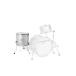 CANOPUS R.F.M. 13x14 Floor Tom Silver Spkl. Wrap