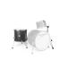 CANOPUS R.F.M. 16x18 Floor Tom Black Spkl. Wrap